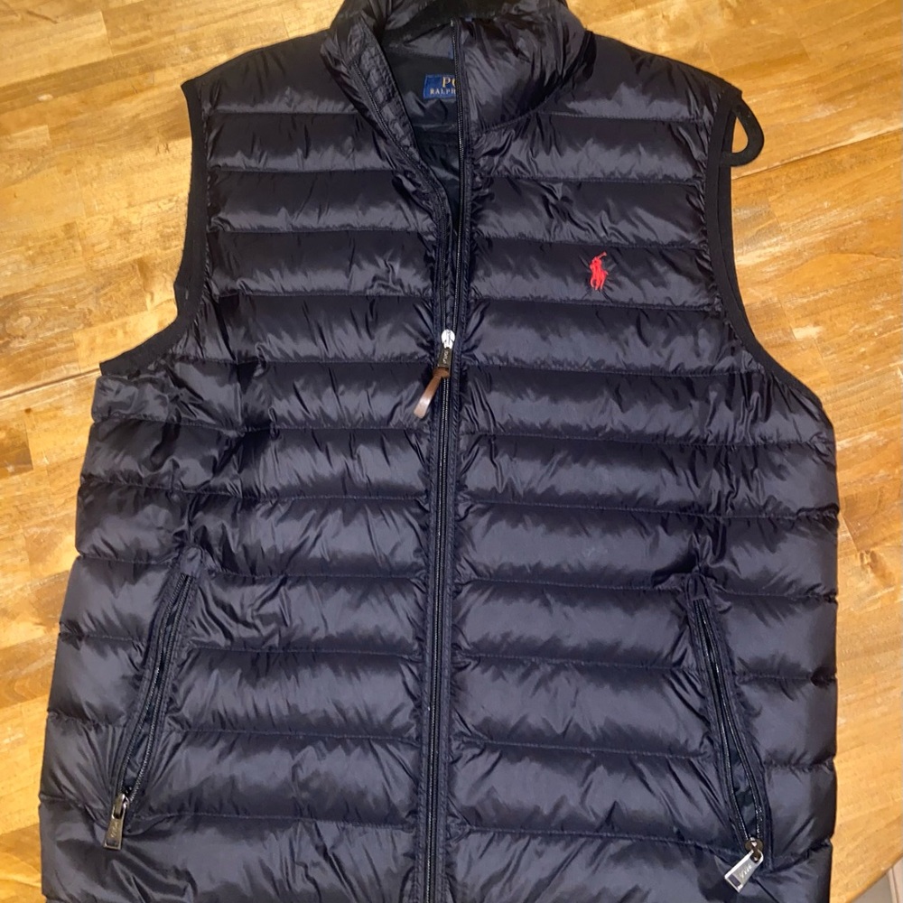 Polo Ralph Lauren Black Puffer Vest